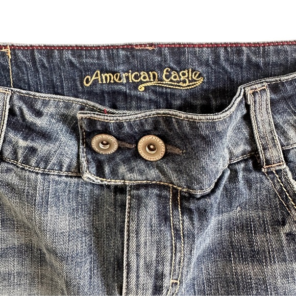 Y2K American Eagle Denim Mini-Skirt - Picture 5 of 5